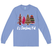 Colony Blue It s Christmas Y all Long Sleeve Tee - Bettercallsaul