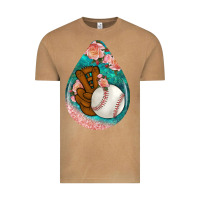 Vintage Camel baseball and western roses teardrop  3 Vintage Tee - BundleAndBundleShop