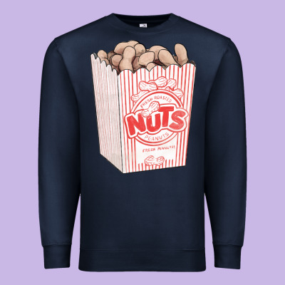 Peanuts Premium Sweatshirt Designed By Fadigitalartstudio