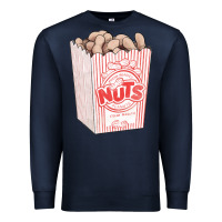 Navy Peanuts Premium Sweatshirt - FaDigitalArtStudio