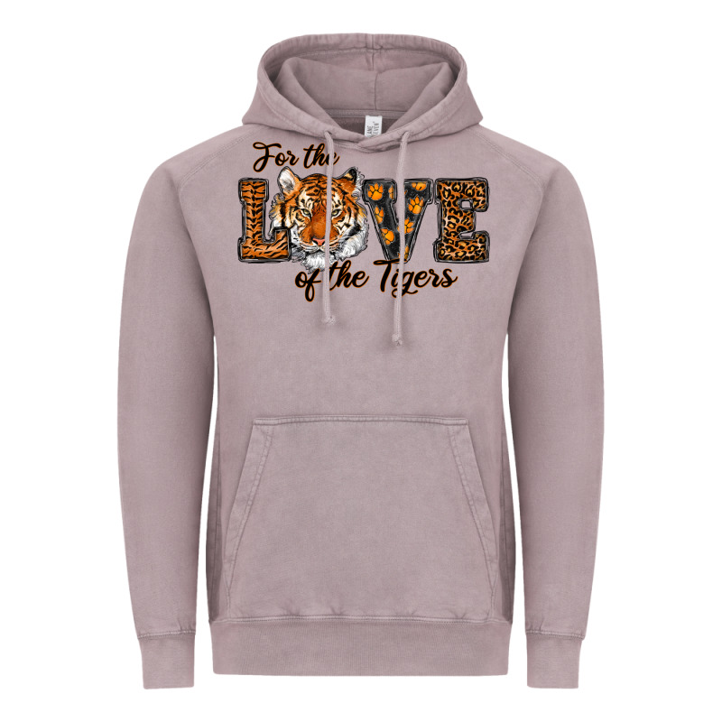 Love Of The Tigers Vintage Hoodie by RanaPortraitStore | Teevron