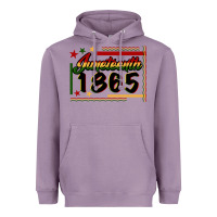 Lavender Juneteenth 1865 Heavyweight Hoodie - FaDigitalArtStudio