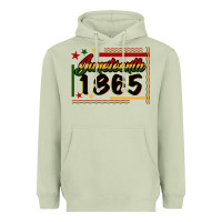Matcha Juneteenth 1865 Heavyweight Hoodie - FaDigitalArtStudio
