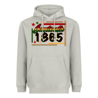Moon Dust Juneteenth 1865 Heavyweight Hoodie - FaDigitalArtStudio
