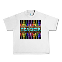 Teacher Crayons Tumbler Urban Heavy Tee | Teevron