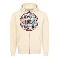 Sandshell nurse coaster Zipper Hoodie - CowGirlArtShop