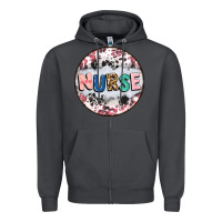 Smoke nurse coaster Zipper Hoodie - CowGirlArtShop