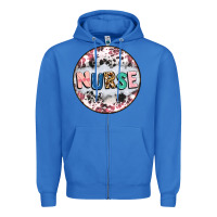 True Royal nurse coaster Zipper Hoodie - CowGirlArtShop