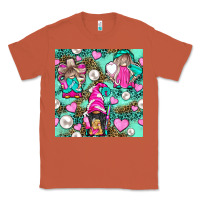 Copper Hairdresser Gnomes With Hearts And Pearls With Leopard Classic Tee - BundleAndBundleShop