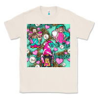 Natural Hairdresser Gnomes With Hearts And Pearls With Leopard Classic Tee - BundleAndBundleShop