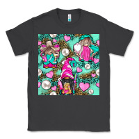 Smoke Hairdresser Gnomes With Hearts And Pearls With Leopard Classic Tee - BundleAndBundleShop