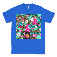True Royal Hairdresser Gnomes With Hearts And Pearls With Leopard Classic Tee - BundleAndBundleShop