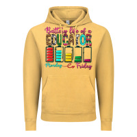 Vintage Mustard Battery Life Of A Educator Vintage Hoodie - BundleAndBundleShop
