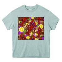 Arona mardi gras crawfish and lemons Heavy Core Tee - Jasminsmagicworld