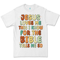 White jesus loves me this i know for the bible tells me Premium Tee - MaliasSmallBusiness