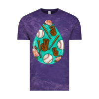 Cloud Purple baseball and western roses teardrop  5 Vintage Tee - BundleAndBundleShop