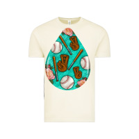 Vintage Arctic baseball and western roses teardrop  5 Vintage Tee - BundleAndBundleShop