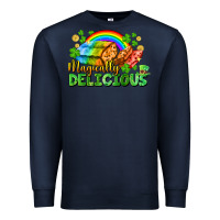 Navy magically delicious St. Patricks Day Premium Sweatshirt - FaDigitalArtStudio