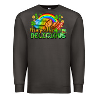 Smoke magically delicious St. Patricks Day Premium Sweatshirt - FaDigitalArtStudio