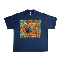 Navy Autumn Baby Calf Urban Heavy Tee - LillyAllenDesigns