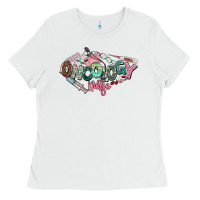 White Oncology Nurse western Ladies Tee - NancyCooperArtShop