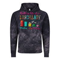 Cloud Black Battery Life Of A lunch Lady Vintage Hoodie - BundleAndBundleShop