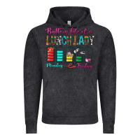 Vintage Black Battery Life Of A lunch Lady Vintage Hoodie - BundleAndBundleShop