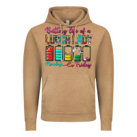 Vintage Camel Battery Life Of A lunch Lady Vintage Hoodie - BundleAndBundleShop