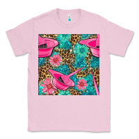 Bubblegum Pink Hairdresser Hair Color Mixing Bowl And Dye Brush With Flowers And Leop Classic Tee - BundleAndBundleShop