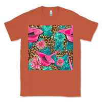 Copper Hairdresser Hair Color Mixing Bowl And Dye Brush With Flowers And Leop Classic Tee - BundleAndBundleShop