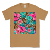 Toasted Coconut Hairdresser Hair Color Mixing Bowl And Dye Brush With Flowers And Leop Classic Tee - BundleAndBundleShop