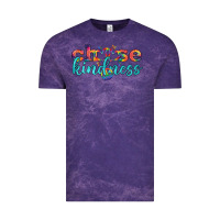 Cloud Purple Lgbtq Choose Kindness With Heart And Peace Vintage Tee - BundleAndBundleShop