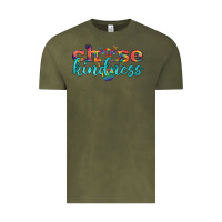 Vintage Olive Lgbtq Choose Kindness With Heart And Peace Vintage Tee - BundleAndBundleShop