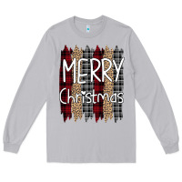 Moon Dust merry christmas leopard print Long Sleeve Tee - Bettercallsaul