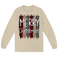 Mushroom merry christmas leopard print Long Sleeve Tee - Bettercallsaul