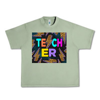 Oil Green Western Teacher Flash Tumbler Urban Heavy Tee - LillyAllenDesigns