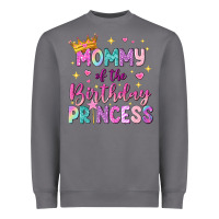 Mommy Of The Birthday Princess Heavyweight Sweatshirt | Teevron