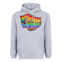 Heather Grey pride vibes Heavyweight Hoodie - FaDigitalArtStudio