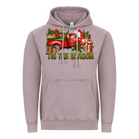 Vintage Zinc Tis' The Season Christmas Truck Vintage Hoodie - BundleAndBundleShop