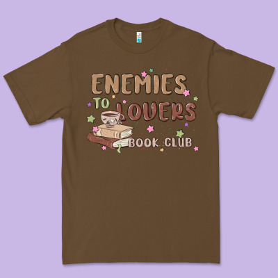 Enemies To Lovers Book Club Premium Tee Designed By Maliassmallbusiness