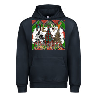 Navy merry Christmas Urban Hoodie - CowhideDigitalArt
