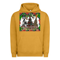 Pigment Peanut Butter merry Christmas Urban Hoodie - CowhideDigitalArt