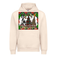 Sandshell merry Christmas Urban Hoodie - CowhideDigitalArt