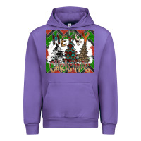Tulip merry Christmas Urban Hoodie - CowhideDigitalArt
