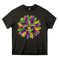 Asphalt mardi gras carnival sunflower Heavy Core Tee - Jasminsmagicworld