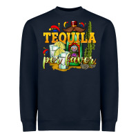 Navy Tequila Por Favor Heavyweight Sweatshirt - texasbilliewilder