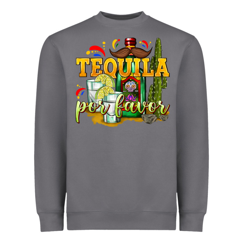 Tequila Por Favor Heavyweight Sweatshirt by texasbilliewilder | Teevron