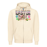 Sandshell Easter Day with rabbit Zipper Hoodie - HowdyJamesFarm