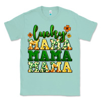 Seafoam lucky mama mama mama  St. Patrick's Classic Tee - LillyAllenDesigns