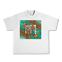 Lunar Rock Fall Autumn Leopard Serape Mama Urban Heavy Tee - LillyAllenDesigns